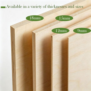 Panneaux sandwich en contreplaqué mélaminé 4x8, <span class=keywords><strong>feuille</strong></span> <span class=keywords><strong>de</strong></span> contreplaqué bouleau 18 mm pour meubles <span class=keywords><strong>de</strong></span> salon et armoires <span class=keywords><strong>de</strong></span> cuisine, panneaux muraux en bois - Product Image 4