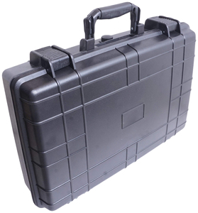 Hộp Đựng Đồng Hồ Bằng Nhựa Màu Đen Sang Trọng 18 Ngăn Hộp Cứng Du Lịch Có Thể Khóa Chống Bụi Chống Nước Cắt Sẵn Đồng Hồ - Product Image 3