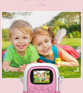 A19b ילדים הדפס מצלמה 1080p ילד תמונה מיידית מצלמת וידאו מדפסת עם הדפסה עבור בנות בנים מתנות צעצועים ילדים תינוק - Product Image 5