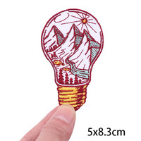 Vente en gros de divers patchs brodés personnalisés Applique en tissu à coudre au fer 3D feutre artisanat patch de broderie de dessin animé pas de commande minimum
