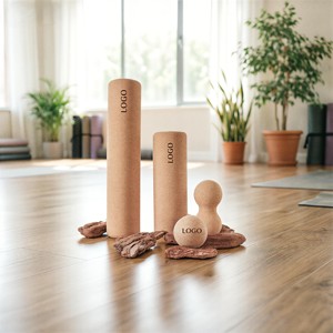 ฟิตเนส โยคะ ผ่อนคลายกล้ามเนื้อ นวด โฟมโรลเลอร์ โลโก้ <span class=keywords><strong>WUFAN</strong></span> ลูกบอลฟาสเชีย ลดสัดส่วนขา วอร์มอัพ - Product Image 2