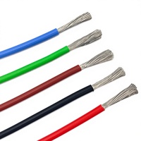 Fil de silicone UL3512 11 AWG 4,5 mm² 11Gauge, câble flexible OFC étamé haute température 600V pour robot, BESS, applications médicales et aérospatiales
