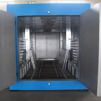 Substrat en acier four de chauffage Tunnel four laine de roche revêtement métallique revêtement électrostatique poudre revêtement séchage durcissement four moteur noyau