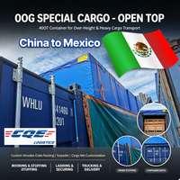 Agent de transport maritime de fret ouvert (Open Top) FBA Mexique Cancun, transport maritime, dédouanement, logistique porte-à-porte DDP