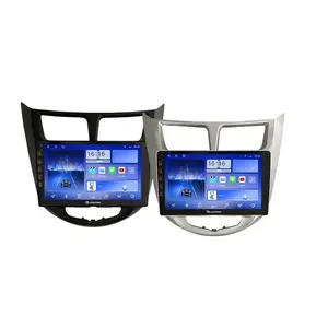 适用于现代Verna 2010-2013 10.33英寸QLED屏幕设备2 Din汽车立体声全球定位系统导航安卓汽车收音机Carplay安卓汽车