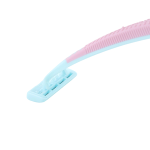 Factory Custom Disposable Flexible <b>Blade</b> Head Various Color Non-slip Women's <b>Razor</b> Triple <b>Blade</b> Shaving <b>Razor</b> for Face Underarm - Product Image 4
