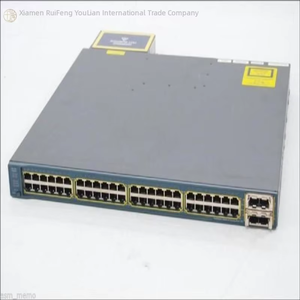 สวิตช์ Ws-c3560e-48pdwbr-ef 3560e 48 พอร์ต Gigabit รองรับ PoE พร้อมคุณสมบัติเสริม ของแท้ใหม่ มีสินค้าพร้อมส่ง สำหรับระบบอัตโนมัติอุตสาหกรรม - Product Image 1