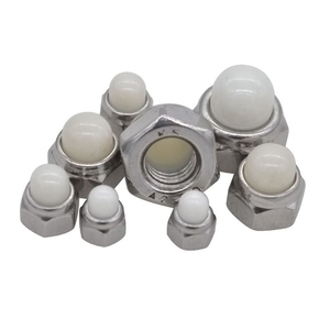 Chinesischer Fabrikpreis Hochfeste <span class=keywords><strong>DIN</strong></span> <span class=keywords><strong>986</strong></span> SS304 316 Sechskant-Überwurfmutter mit Nichtmetallischer Einlage - Product Image 2