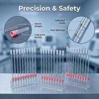 Pipette de sédimentation Westergren en verre borosilicate clinique, tube de sédimentation sanguine, verre de laboratoire médical à calibration précise