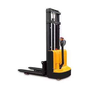 Empilhador elétrico hidráulico 1.5t, equipamento de frete, levantamento automático e descarga de fábrica, caminhão - Product Image 1