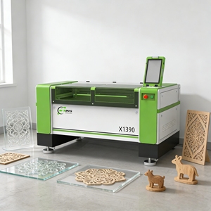 Machine de découpe et de gravure au <span class=keywords><strong>laser</strong></span> CO2 1390 RECI RUIDA Petite taille Nouvelle conception - Product Image 1