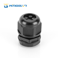 Passe-câble en nylon M50 pour basse tension, connecteur de câble CE RoHS IP68 étanche M50x1.5 pour équipement électrique