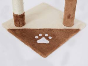 برج عصري شجرة النخيل القط كبير كوندو مع منصة مريحة من القطيفة - Product Image 5