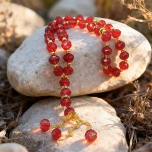 YASEEN - Lote de 33 cuentas de cristal de 10 mm para Tasbih musulmán, cuentas decorativas religiosas para oración, Zhejiang - Product Image 1