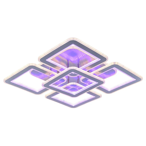 KHÁCH SẠN Hiện Đại Custom Made LED Trần Ánh Sáng Tiết Kiệm Năng Lượng Cao Lumen 24-120W Thay Đổi Màu Sắc Ánh Sáng Với Điều Khiển Từ Xa - Product Image 2