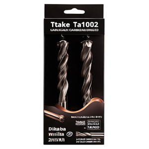 Foret universel en carbure Ttake Ta1002, revêtement Nano TiAlN, forets en carbure 3xD - Product Image 2