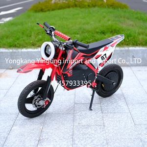 มอเตอร์ไซค์วิบากขนาดเล็ก 36v12ah 500W สำหรับเด็กแข่งขัน - Product Image 2