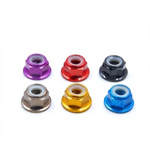 Écrou M5, aluminium aéronautique 7075, écrou anti-desserrage, drone de course FPV, écrou de moteur M1041 - Product Image 2