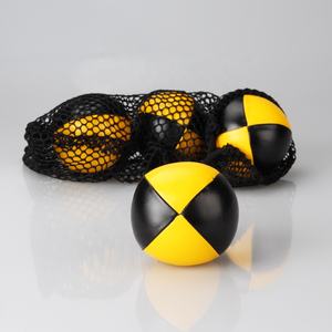 Juego de bolas de <span class=keywords><strong>malabares</strong></span> de cuero PU duradero, bola de peluche, Bola de <span class=keywords><strong>malabares</strong></span> colorida para clubes de entrenamiento de circo mágico para espectáculo de circo - Product Image 5