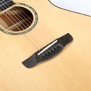 Guitare Sevillana 41 pouces A+ Épicéa Corps massif Dos en acajou Guitare acoustique électrique 2102 - Product Image 4