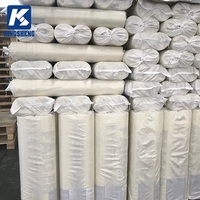 Malla de Fibra de Vidrio Recubierta Resistente a los Álcalis Kingsheng 5x5 145g/m2, Técnica de Tejido Liso, Servicio de Corte y Procesamiento para Paredes