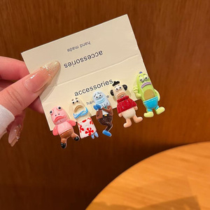 กิ๊บติดผมรูปปลาโกฟฟี่น่ารัก สำหรับเด็กผู้หญิง - Product Image 3