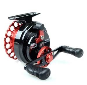 <span class=keywords><strong>Roue</strong></span> de pêche en radeau en acier au carbone en plastique Nnd-L65 culbuteur semi-métallique droit/gauche main avant pour une utilisation en mer moyenne - Product Image 2