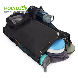 Islak ve kuru ayırma yüzme spor çanta su geçirmez yüzmek İpli sırt çantası ile hafif örgü çanta - Product Image 3