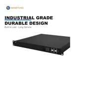 Commutateur de transfert statique monophasé STS de 19 pouces à montage en rack, de qualité industrielle, conception durable, 16A pour centre de données