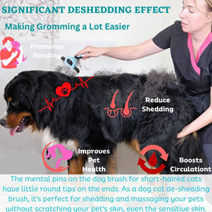 Herramienta Profesional para Eliminar el Pelo Suelto KingHon, Reduce Efectivamente la Caída del Pelo, Cepillo para Mascotas para Perros y Gatos - Product Image 6