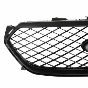 Grille de pare-chocs avant supérieure en ABS pour berline Interceptor 2013 2014 2015 2016 2017 2018 2019 - Product Image 5