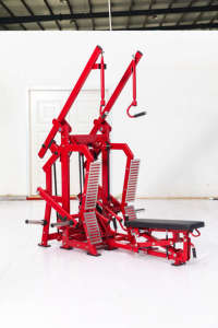 Nuova attrezzatura da palestra piastra commerciale caricata per allenamento di forza petto <span class=keywords><strong>schiena</strong></span> palestra macchina Fitness per Lat Pulldown Training Back - Product Image 2