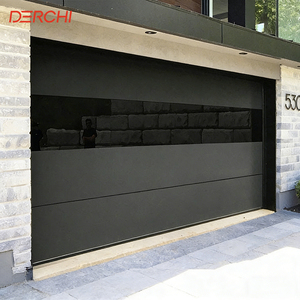 Puerta de <span class=keywords><strong>Garaje</strong></span> de Panel de Vidrio Templado de Aluminio y Acero con Vista Completa Personalizada, <span class=keywords><strong>Precio</strong></span> de Puerta de <span class=keywords><strong>Garaje</strong></span> de Plexiglás, Puerta de <span class=keywords><strong>Garaje</strong></span> Enrollable Inteligente - Product Image 3