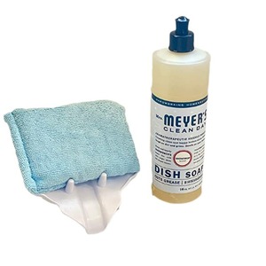 White Plastic Soap Dish Rectangular Wall Mount Self Drain Minimalist Design - Product Image 5