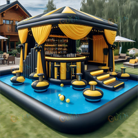 Table de bar gonflable en PVC pour extérieur, personnalisable, pour fêtes de jardin, tente de pub pour servir des boissons, idéale pour les soirées en plein air, modèle 2024