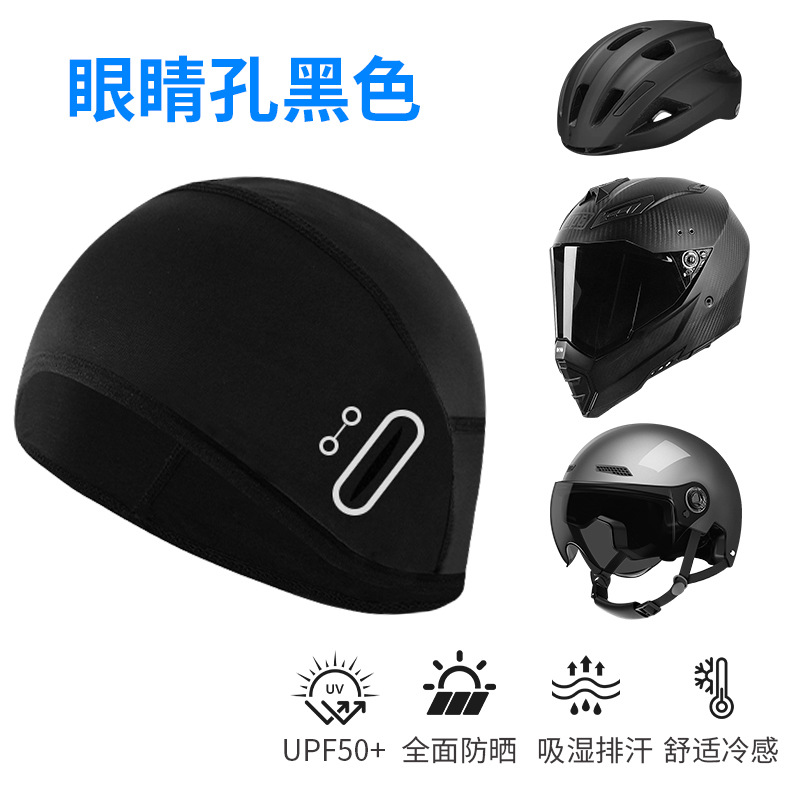 Noir [avec ouverture pour lunettes]