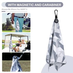 Toalla de Golf Magnética Personalizada para Hombres y Mujeres, Toalla de Golf de Microfibra con Imán Reforzado - Product Image 5