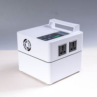 Estación de Energía Portátil de 300W con Celdas de Litio LiFePO4, Generador Solar Portátil para Camping