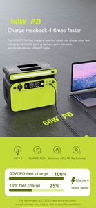 โรงงานผลิตและจัดจำหน่ายเครื่องกำเนิดไฟฟ้าพกพา Piforz 500W พร้อมบรรจุภัณฑ์แบบกำหนดเอง - Product Image 2