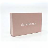 Boîte pliante rigide avec logo personnalisé, fermeture magnétique, gaufrage à chaud or, pour emballage cadeau cosmétique et soins de la peau, directement de l'usine
