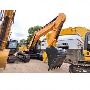 Excavatrices Hyundai R520 d'occasion très demandées, 52 tonnes, engins de construction sur chenilles, moteur Cummins, modèle 2020, godet de 3 m, super performances - Product Image 1