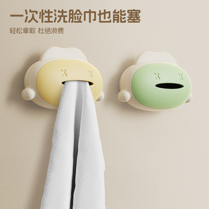 Creative <b>Wall</b> Mounted <b>Hooks</b> For Towel And Dishcloth Storage Removable And Washable Round Shape Bathroom Kitchen Use - Product Image 3