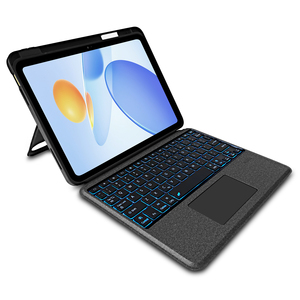 Funda para iPad de Apple de 10.ª y 11.ª generación, con teclado, trackpad, retroiluminación RGB y ranura para lápiz, ¡muy vendida! - Product Image 1