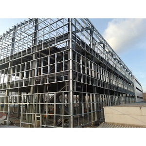 Hai câu chuyện hiện đại kết cấu thép nhà kho hội thảo xây dựng đúc sẵn nhẹ quy mô lớn kết cấu thép xây dựng - Product Image 3