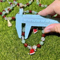 Kindfull 8mm Naturel Guérison Quartz Clair Cornaline Vert Aventurine Bijoux Perle Gemme Cristal Bracelet pour Cadeau De Noël