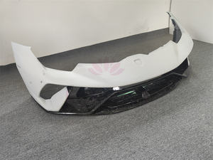 Ventes directes d'usine pare-chocs avant en fibre de carbone semi-forgé de style P pour <span class=keywords><strong>Lamborghini</strong></span> LP610 kit de carrosserie pare-chocs arrière aileron arrière - Product Image 2