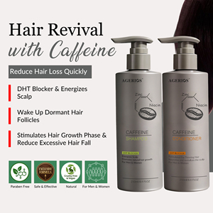 Shampoo à la caféine pour hommes, repousse des cheveux et revitalise le cuir chevelu, activation 12H avec 2% d'AnaGain, biotine et caféine - Product Image 5