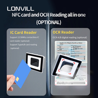 Módulo de Escáner de Código de Barras Integrado Mini LONVILLUSB RS232 con Opciones de Otras Interfaces, con Cristal y NFC