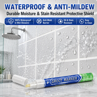Marqueur de coulis de stylo de point de beauté de tuile non toxique à base d'eau pour tous personnalisés