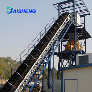 Çimento ve Çelik Tesislerinde Toplu Malzemelerin Dikey Taşınması için Yüksek Açılı Konveyör Yüksek Kapasiteli Eğimli Konveyör - Product Image 3